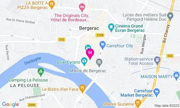 Localisation Restaurant  L