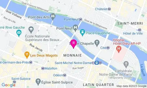 Localisation Restaurant  Ze Kitchen Galerie