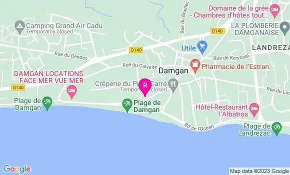 Localisation Pizzeria La Playa