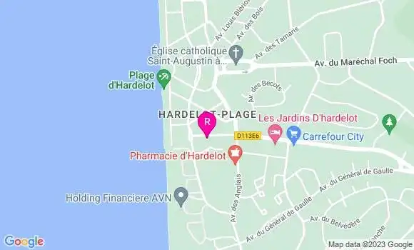 Localisation Restaurant  Les Sables