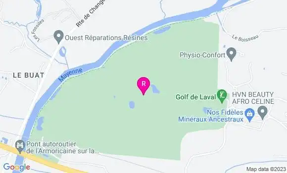 Localisation Restaurant  Le Green 2