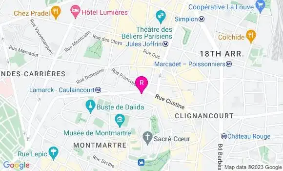 Localisation Restaurant  Francis Labutte