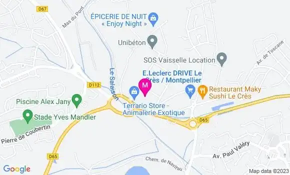Localisation Pizzeria Mamamia