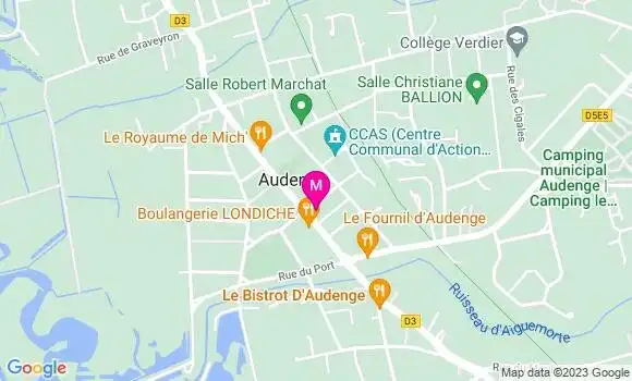 Localisation Restaurant  Le Tablier