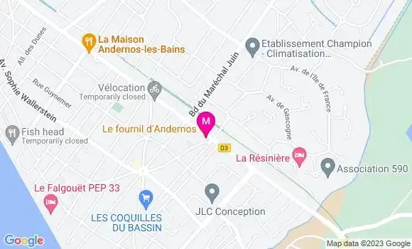 Localisation Restaurant  Le Tablier