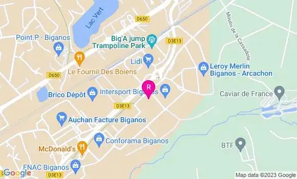 Localisation Restaurant  Meuh