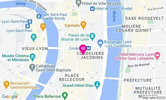 Localisation Restaurant Thaï Les Petits Siamois