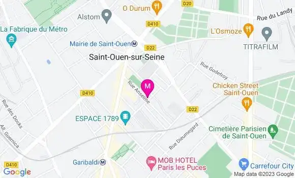 Localisation Café Le Joli Mai
