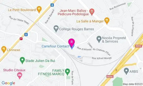 Localisation Restaurant  La Haie d