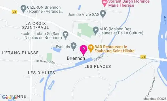 Localisation Restaurant  La Saladerie