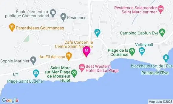 Localisation Restaurant  Le Centre