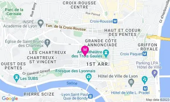 Localisation Restaurant  La Perle Noire