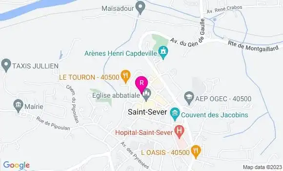 Localisation Brasserie Le  Lafayette