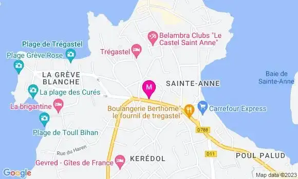 Localisation Crêperie L