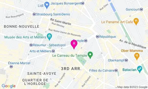 Localisation Restaurant  Au Fil des Saisons