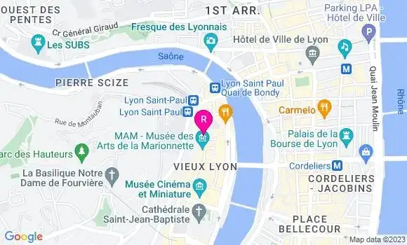 Localisation Restaurant  Notre Maison
