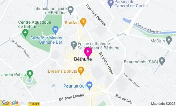 Localisation Restaurant  Brussel