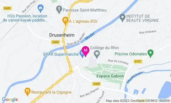 Localisation Restaurant  Le Sobre