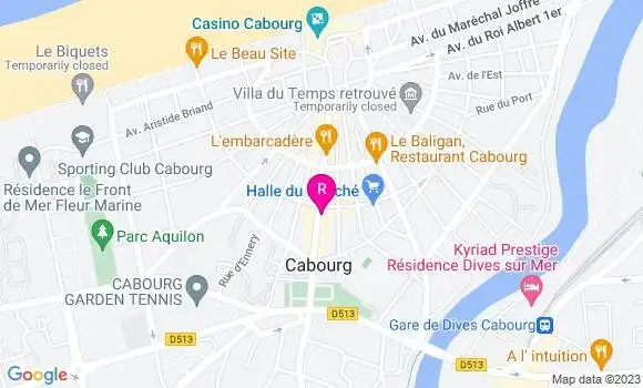 Localisation Restaurant  Cinq Sept Avenue