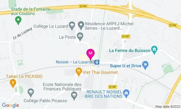 Localisation Pub Le Cours des Roches