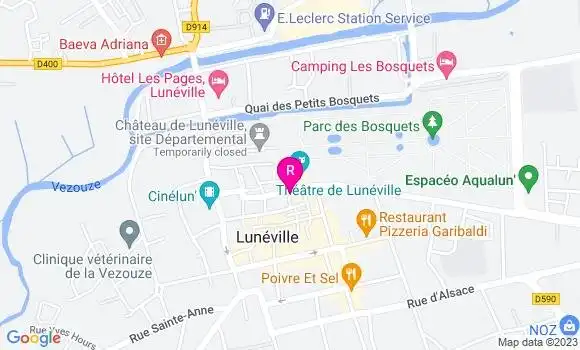 Localisation Restaurant  Marie Leszczynska