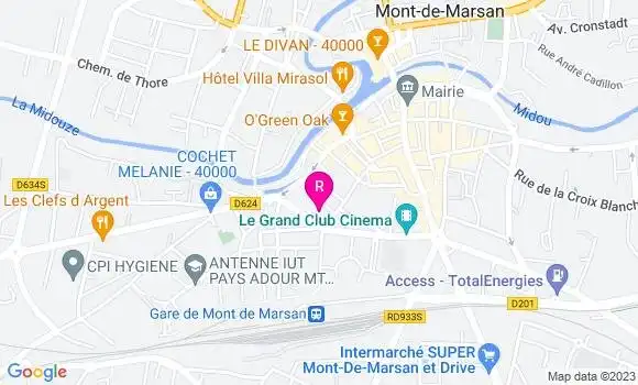 Localisation Restaurant  Bar des Sports