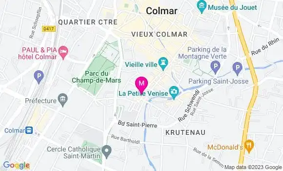 Localisation Restaurant Libanais Palmyre