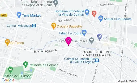 Localisation Restaurant Italien Le Sorrento