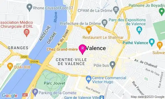 Localisation Restaurant  Subtil et Thé