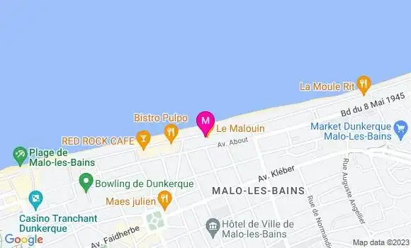 Localisation Restaurant  Le Malouin