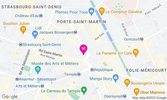 Localisation Restaurant Asiatique Bleu Ciel