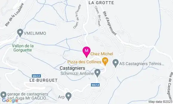 Localisation Restaurant  Chez Michel