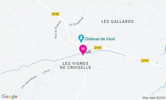 Localisation Auberge Saint Fiacre