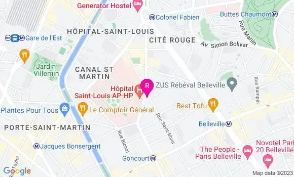 Localisation Brasserie Zoco Bar
