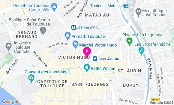 Localisation Restaurant  Maison du Cassoulet