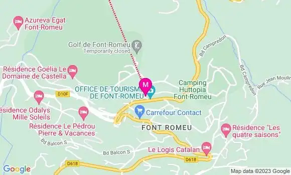 Localisation Bistrot Le Bistro des Neiges