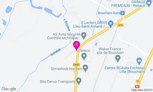 Localisation Restaurant  La Charrue