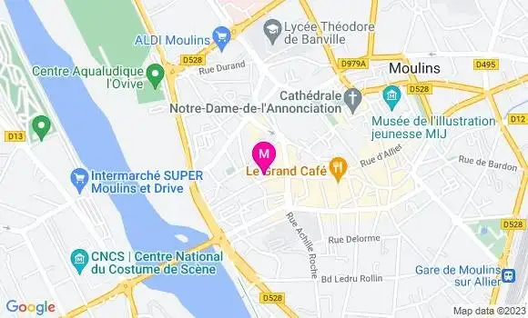 Localisation Restaurant Bar La Pause