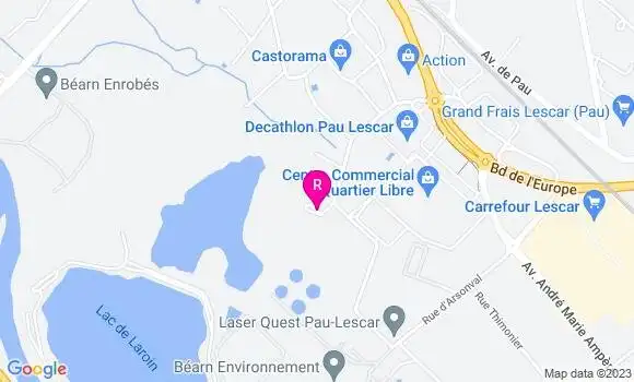Localisation Restaurant  Pression Paloise