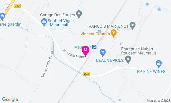 Localisation Auberge de la Gare