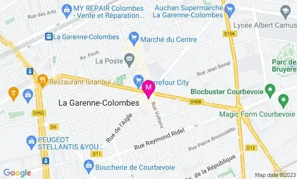 Localisation Restaurant  Le Kraft