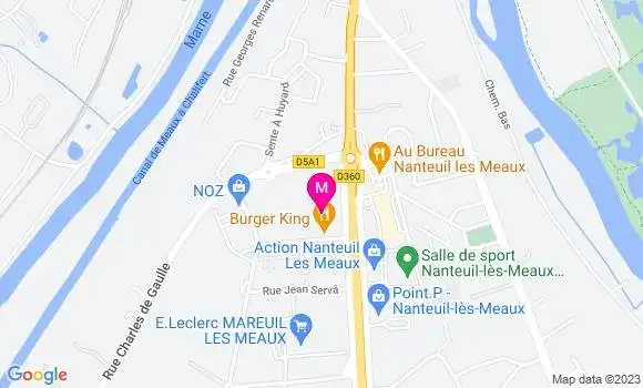 Localisation Restaurant Chinois O Wok