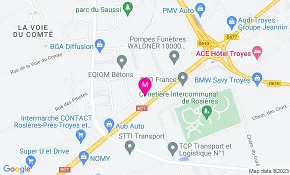 Localisation Restaurant  La Gentilhommière
