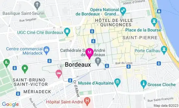 Localisation Restaurant Bar Le Café Rohan