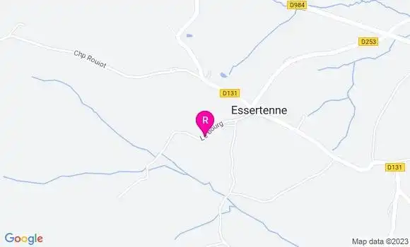 Localisation Auberge d