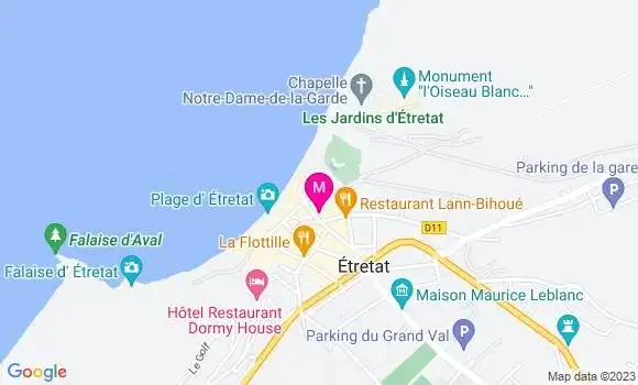 Localisation Restaurant Hôtel La Résidence