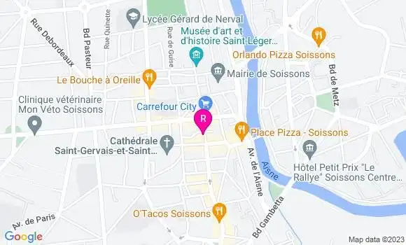 Localisation Restaurant  Le Clovis