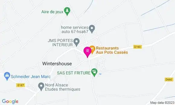 Localisation Restaurant  Aux Pots Cassés