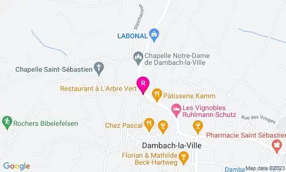 Localisation Restaurant  A l