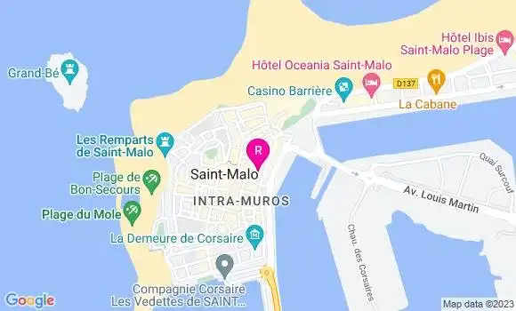 Localisation Restaurant  Au Coup de Canon